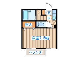 スペランツァＫＭの物件間取画像